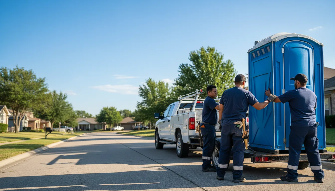 Portable Toilet Rental in Hartman, AR near me
